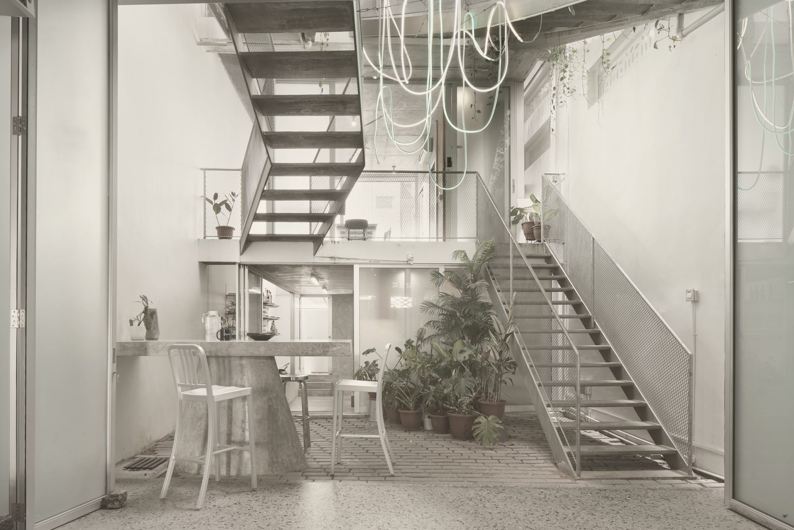 A conserved Singapore shophouse, sensitively restored for new use