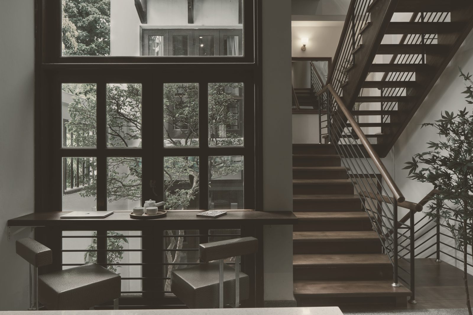 Library House，74 Emerald Hill — 修复后的古迹店屋室内