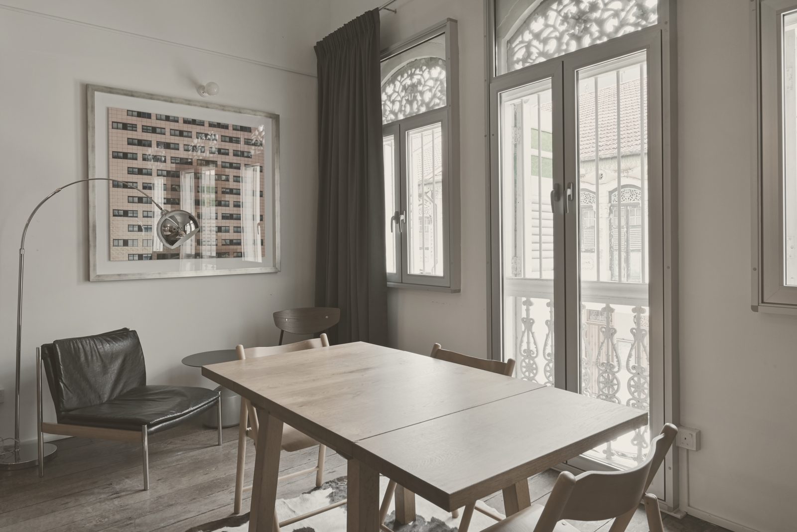 The Lorong 24A Shophouse Series，芽笼 — 保育的古迹室内